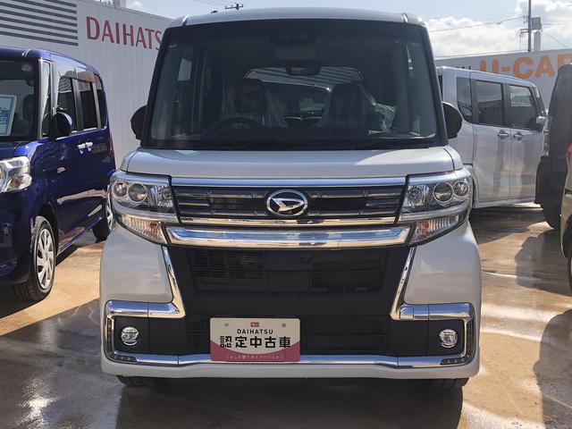 タントカスタムＲＳ　トップエディションＶＳ　ＳＡIIIナビ　パノラマモニター　ドライブレコーダー　両側パワースライドドア　ＬＥＤフォグランプ　禁煙車　記録簿　認定中古車　衝突回避支援システム搭載車（島根県）の中古車