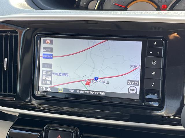 ムーヴキャンバスＧブラックアクセントリミテッド　ＳＡIII４ＷＤ　ワンオーナー　ナビ　パノラマモニター　ドライブレコーダー　両側パワースライドドア　ＬＥＤフォグランプ　禁煙車　記録簿　認定中古車　レーンアシスト　衝突回避支援システム搭載車（島根県）の中古車