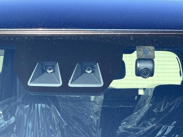 タントカスタムRSワンオーナー LEDヘッドライト/フォグランプ 9インチナビ ETC パノラマモニター ドライブレコーダー 運転席/助手席シートヒーター 両側パワースライドドア 本革風シートカバー 禁煙車 記録簿(島根県)の中古車