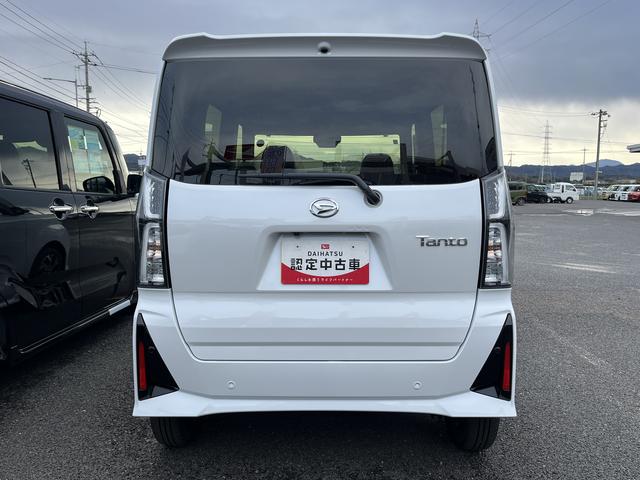 タントカスタムＸＬＥＤヘッドライト／フォグランプ　コーナーセンサー　両側パワ−スライドドア　運転席／助手席シートヒーター　記録簿　禁煙車　認定中古車　レーンアシスト　　衝突回避支援システム搭載車（島根県）の中古車