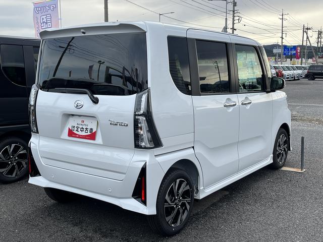 タントカスタムＸＬＥＤヘッドライト／フォグランプ　コーナーセンサー　両側パワ−スライドドア　運転席／助手席シートヒーター　記録簿　禁煙車　認定中古車　レーンアシスト　　衝突回避支援システム搭載車（島根県）の中古車