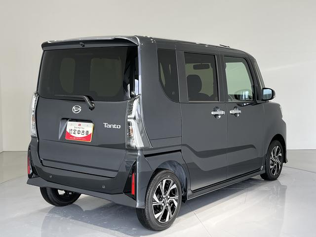タントカスタムXリミテッドETC LEDヘッドライト 両側電動スライドドア シートヒーター レーンアシスト 衝突回避支援システム搭載車(島根県)の中古車