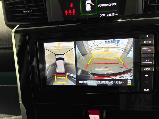 トールカスタムＧ　ターボＬＥＤヘッドライト　ナビゲーション　パノラマモニター　両側パワ−スライドドア　ドライブレコーダー　クルーズコントロール　衝突回避支援システム搭載車（島根県）の中古車