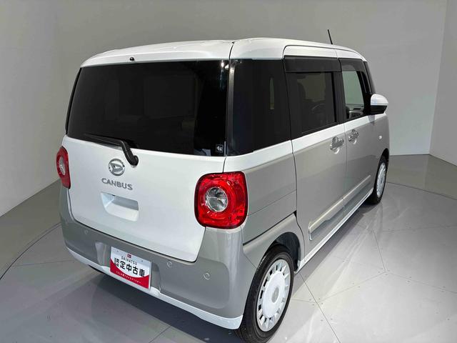 ムーヴキャンバスストライプスGツートンカラー LEDヘッドライト 運転席/助手席シートヒーター 両側パワ−スライドドア レーンアシスト(島根県)の中古車