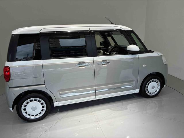ムーヴキャンバスストライプスGツートンカラー LEDヘッドライト 運転席/助手席シートヒーター 両側パワ−スライドドア レーンアシスト(島根県)の中古車