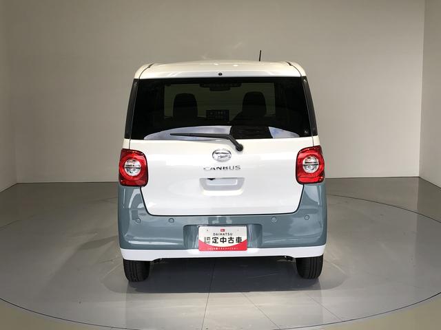 ムーヴキャンバスストライプスＧバックカメラ　ＬＥＤヘッドライト　両側電動スライドドア（島根県）の中古車
