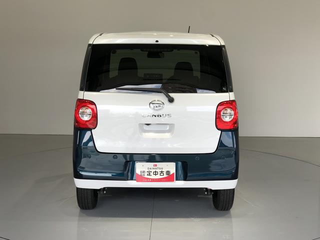 ムーヴキャンバスストライプスＧ４ＷＤ　ＬＥＤヘッドライト　バックカメラ　両側電動スライドドア（島根県）の中古車