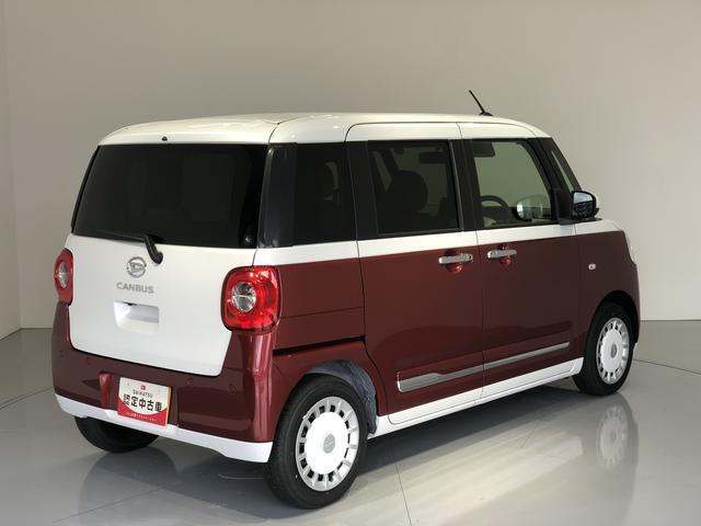 ムーヴキャンバスストライプスＧＬＥＤヘッドライト　両側電動スライドドア　パーキングセンサー（島根県）の中古車
