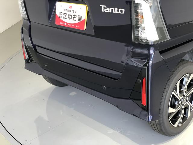 タントカスタムＸリミテッドＥＴＣ　両側電動スライドドア　ＬＥＤヘッドライト　パーキングセンサー（島根県）の中古車