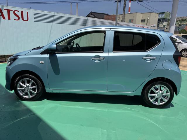 ミライースＧ　ＳＡIIIシ−トヒ−タ−　盗難防止装置　バックモニター　車線逸脱　誤発進抑制　記録簿　オートライト（山口県）の中古車