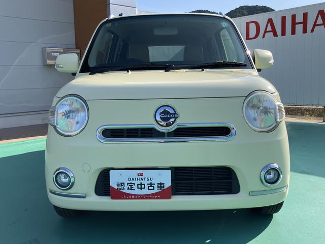 ミラココアココアプラスＸ記録簿付き　禁煙車両　電格ミラー　スマートキーシステム　助手席エアバック　イモビライザー　衝突安全ボディ　キーレス　ＡＢＳ　ワンオーナー車　運転席エアバッグ　衝突軽減システム（山口県）の中古車