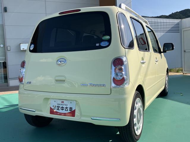 ミラココアココアプラスＸ記録簿付き　禁煙車両　電格ミラー　スマートキーシステム　助手席エアバック　イモビライザー　衝突安全ボディ　キーレス　ＡＢＳ　ワンオーナー車　運転席エアバッグ　衝突軽減システム（山口県）の中古車