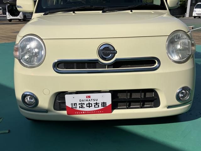 ミラココアココアプラスＸ記録簿付き　禁煙車両　電格ミラー　スマートキーシステム　助手席エアバック　イモビライザー　衝突安全ボディ　キーレス　ＡＢＳ　ワンオーナー車　運転席エアバッグ　衝突軽減システム（山口県）の中古車