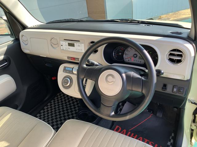 ミラココアココアプラスＸ記録簿付き　禁煙車両　電格ミラー　スマートキーシステム　助手席エアバック　イモビライザー　衝突安全ボディ　キーレス　ＡＢＳ　ワンオーナー車　運転席エアバッグ　衝突軽減システム（山口県）の中古車