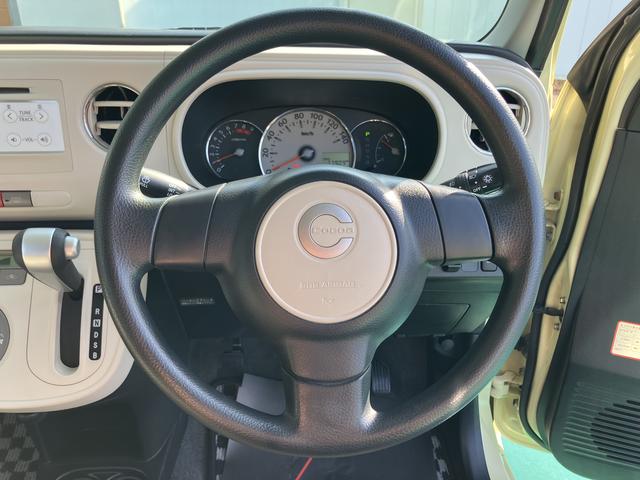 ミラココアココアプラスＸ記録簿付き　禁煙車両　電格ミラー　スマートキーシステム　助手席エアバック　イモビライザー　衝突安全ボディ　キーレス　ＡＢＳ　ワンオーナー車　運転席エアバッグ　衝突軽減システム（山口県）の中古車