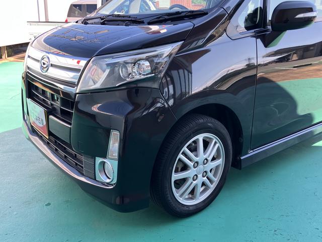 ムーヴカスタム　Ｘ　ＳＡスマキ−　電格ミラー　１オーナ　衝突安全ボディ　禁煙車両　盗難警報装置　点検記録簿　運転席エアバック　キーレス　ＬＥＤライト　助手席エアバック　ＡＷ　ＡＵＴＯライト　ＡＢＳ　衝突回避　ＥＣＯアイドル（山口県）の中古車