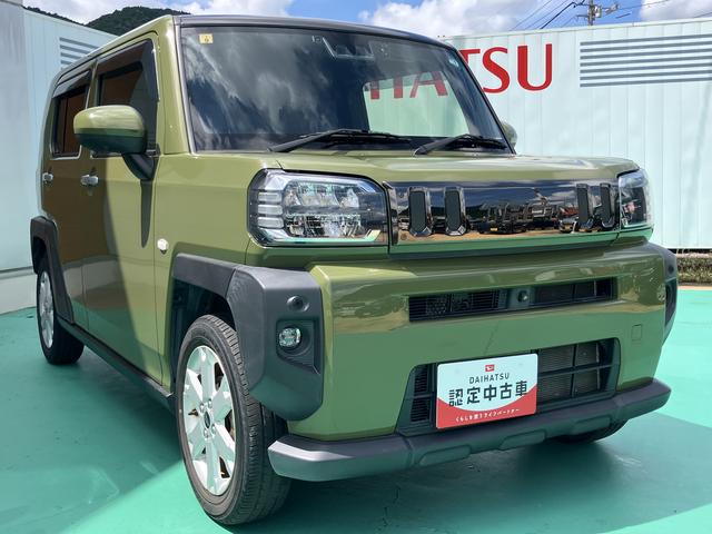 タフトＧ運転席助手席エアバッグ　被害軽減ブレーキ　Ｉストップ　スマートキー＆プッシュスタート　禁煙　車線逸脱防止　点検記録簿　１オーナー　ナビＴＶ　ＥＴＣ　盗難防止システム　オートマチックハイビーム　ＡＢＳ（山口県）の中古車