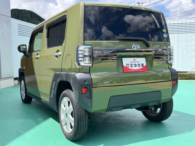 タフトＧ運転席助手席エアバッグ　被害軽減ブレーキ　Ｉストップ　スマートキー＆プッシュスタート　禁煙　車線逸脱防止　点検記録簿　１オーナー　ナビＴＶ　ＥＴＣ　盗難防止システム　オートマチックハイビーム　ＡＢＳ（山口県）の中古車