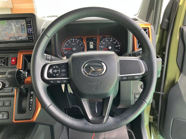 タフトＧ運転席助手席エアバッグ　被害軽減ブレーキ　Ｉストップ　スマートキー＆プッシュスタート　禁煙　車線逸脱防止　点検記録簿　１オーナー　ナビＴＶ　ＥＴＣ　盗難防止システム　オートマチックハイビーム　ＡＢＳ（山口県）の中古車