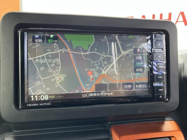 タフトＧ運転席助手席エアバッグ　被害軽減ブレーキ　Ｉストップ　スマートキー＆プッシュスタート　禁煙　車線逸脱防止　点検記録簿　１オーナー　ナビＴＶ　ＥＴＣ　盗難防止システム　オートマチックハイビーム　ＡＢＳ（山口県）の中古車
