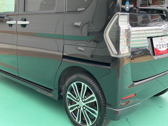 タントカスタムＲＳ　トップエディションＳＡII両側パワードア　前後誤発進抑制　キーフリーシステム　ＬＥＤヘッドライト　ターボ　スマートキー　アルミ　電動格納ドアミラー　オートライト　ナビ　レーンアシスト　盗難防止システム　Ｗエアバック　エアバック（山口県）の中古車