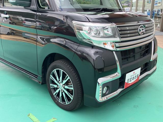 タントカスタムＸ　トップエディションリミテッドＳＡIII記録簿　キーフリーシステム　禁煙車　ワンオーナ　スマートキー　エアバッグ　アルミホイール　ナビＴＶ　ＡＢＳ（山口県）の中古車