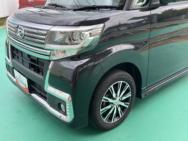 タントカスタムＸ　トップエディションリミテッドＳＡIII記録簿　キーフリーシステム　禁煙車　ワンオーナ　スマートキー　エアバッグ　アルミホイール　ナビＴＶ　ＡＢＳ（山口県）の中古車