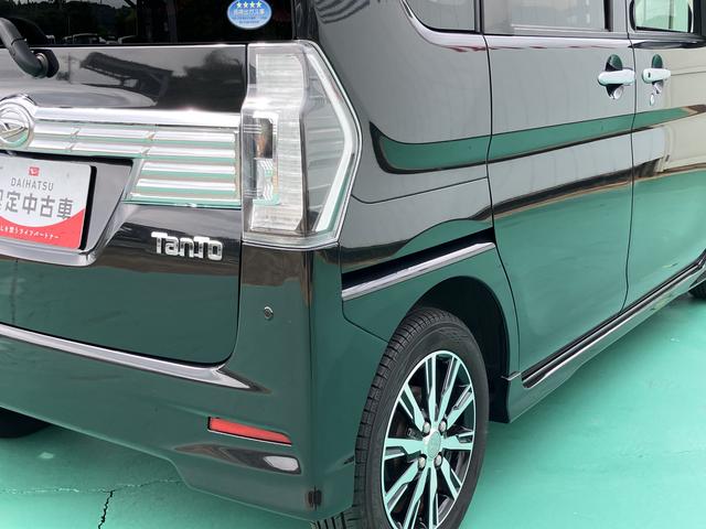 タントカスタムＸ　トップエディションリミテッドＳＡIII記録簿　キーフリーシステム　禁煙車　ワンオーナ　スマートキー　エアバッグ　アルミホイール　ナビＴＶ　ＡＢＳ（山口県）の中古車