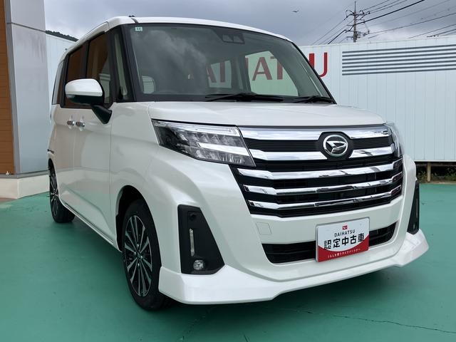 トールカスタムＧ　ターボ両側ＰＳドア　Ｉ−ＳＴＯＰ　ブレーキサポート　電動格納ミラー　ＬＫＡ　アルミ　ＴＶ　ＬＥＤヘットライト　キーフリーキー　ワンオーナー車　オートマチックハイビーム　禁煙車　オートライト　記録簿　ターボ（山口県）の中古車