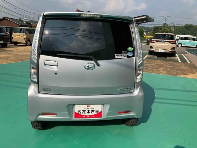 ムーヴカスタム　Ｘ定期点検記録簿　ＡＷ　運転席エアバッグ　キーフリー　スマートキー＆プッシュスタート　ＡＢＳ　１オーナ（山口県）の中古車