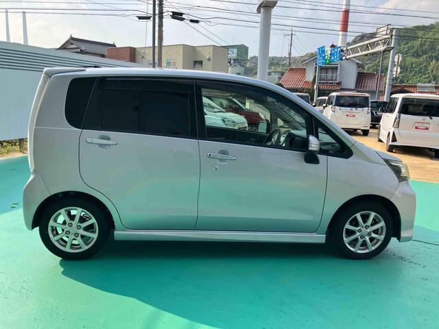 ムーヴカスタム　Ｘ定期点検記録簿　ＡＷ　運転席エアバッグ　キーフリー　スマートキー＆プッシュスタート　ＡＢＳ　１オーナ（山口県）の中古車