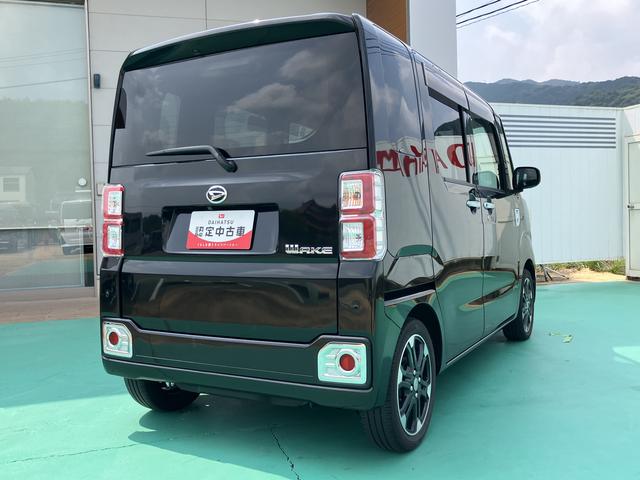 ウェイクＧターボリミテッドＳＡIII踏み間違え防止　禁煙　両側電動パワースライドドア　イモビライザー　カーナビ　キーフリーキー　エコアイドル　ワンオーナー車　ＬＥＤ　オートライト　スマートキー　安全ボディ　アルミホイール　エアバッグ（山口県）の中古車