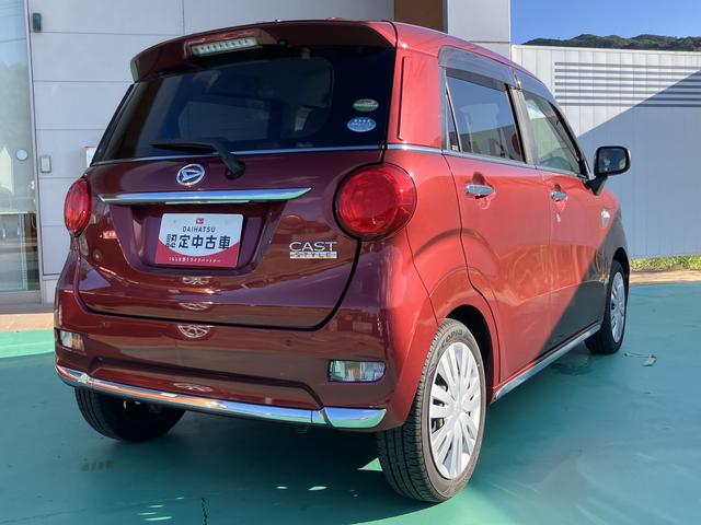 キャストスタイルＸ　ＳＡII前後誤発進抑制　車線逸脱警告　イモビライザー　禁煙車　キーレスエントリー　電動格納ミラー　オートライト　スマートキー　アイドリングストップ　ワンオーナー　ＡＢＳ　ナビ＆ＴＶ　衝突安全ボディ　エアバッグ（山口県）の中古車