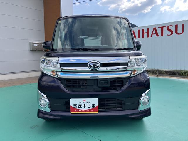 タントカスタムＲＳ　ＳＡサポカー　アイドリングＳ　スマートキ　ＬＥＤへッドライト　電格ミラー　セキュリティアラーム　禁煙　車線逸脱警報　ターボ　ＡＷ　記録簿付き　キーフリーシステム　助手席エアバッグ　ＡＢＳ　オートライト（山口県）の中古車