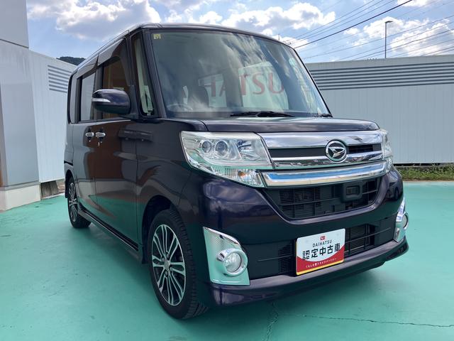 タントカスタムＲＳ　ＳＡサポカー　アイドリングＳ　スマートキ　ＬＥＤへッドライト　電格ミラー　セキュリティアラーム　禁煙　車線逸脱警報　ターボ　ＡＷ　記録簿付き　キーフリーシステム　助手席エアバッグ　ＡＢＳ　オートライト（山口県）の中古車