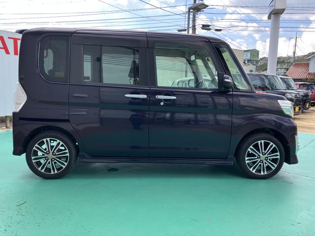 タントカスタムＲＳ　ＳＡサポカー　アイドリングＳ　スマートキ　ＬＥＤへッドライト　電格ミラー　セキュリティアラーム　禁煙　車線逸脱警報　ターボ　ＡＷ　記録簿付き　キーフリーシステム　助手席エアバッグ　ＡＢＳ　オートライト（山口県）の中古車