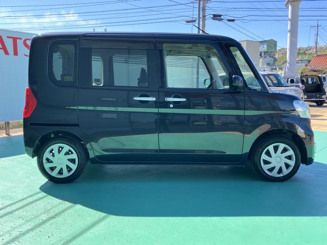 タントＸターボ　ＳＡ両側スライドドア　ターボ車　ワンオーナー　電動格納ミラー　エコアイドル　スマキー　盗難防止装置　衝突安全ボディ　ＡＢＳ　キーフリー　エアバック　オートライ　衝突軽減ブレーキシステム　記録簿あり（山口県）の中古車