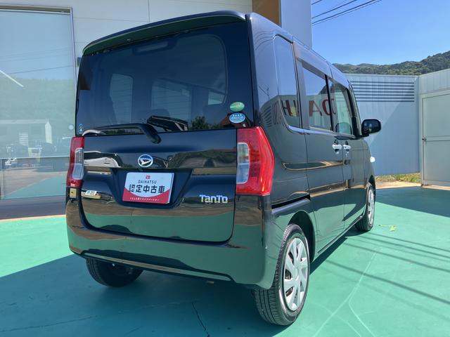 タントＸターボ　ＳＡ両側スライドドア　ターボ車　ワンオーナー　電動格納ミラー　エコアイドル　スマキー　盗難防止装置　衝突安全ボディ　ＡＢＳ　キーフリー　エアバック　オートライ　衝突軽減ブレーキシステム　記録簿あり（山口県）の中古車