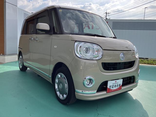ムーヴキャンバスＧメイクアップ　ＳＡIII衝突軽減ブレーキ　禁煙　インテリキー　電動格納ミラー　Ｗ電動ドア　ＬＥＤヘッド　オートハイビーム　オートライト　ワンオーナー　盗難防止システム　ＥＴＣ　ナビＴＶ　キーフリーシステム　レーンアシスト（山口県）の中古車