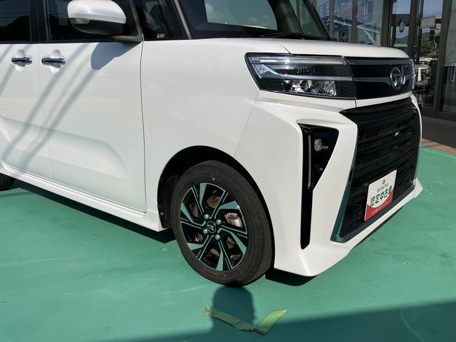 タントカスタムＸ衝突軽減ブレーキ　車線逸脱防止　アイドリングストップ機能　禁煙　盗難警報装置　ＬＥＤ　ワンオーナー　キーレスエントリー　オートＬＥＤ　電動格納ミラー　スマキー　Ｗエアバッグ　ＡＵＴＯライト　エアバッグ（山口県）の中古車