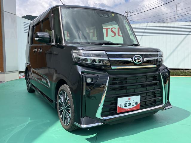 タントカスタムＲＳ両側パワスライドドア　レーンキープＡ　ＩＳＴＯＰ　オートミラー　オートＬＥＤ　ターボエンジン　禁煙　ＬＥＤライト　１オーナー　オートライト　キーフリー　セキュリティ　安全ボディー　アルミホイール（山口県）の中古車