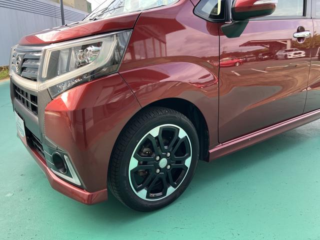 ムーヴカスタム　ＲＳ　ハイパーイモビライザー　禁煙　スマートキープッシュスタート　エコアイドル　キーフリーシステム　ＬＥＤ　ＡＢＳ　ワンオーナー　オートライト　ＥＴＣ　衝突安全ボディ　カーナビ　ターボ車　記録簿付き（山口県）の中古車