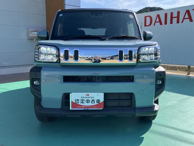 タフトＧ運転席助手席エアバッグ　被害軽減ブレーキ　Ｉストップ　スマートキー＆プッシュスタート　禁煙　車線逸脱防止　点検記録簿　１オーナー　盗難防止システム　オートマチックハイビーム　電動格納ドアミラー　ＡＢＳ（山口県）の中古車