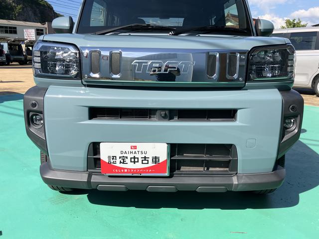 タフトＧ運転席助手席エアバッグ　被害軽減ブレーキ　Ｉストップ　スマートキー＆プッシュスタート　禁煙　車線逸脱防止　点検記録簿　１オーナー　盗難防止システム　オートマチックハイビーム　電動格納ドアミラー　ＡＢＳ（山口県）の中古車