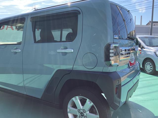 タフトＧ運転席助手席エアバッグ　被害軽減ブレーキ　Ｉストップ　スマートキー＆プッシュスタート　禁煙　車線逸脱防止　点検記録簿　１オーナー　盗難防止システム　オートマチックハイビーム　電動格納ドアミラー　ＡＢＳ（山口県）の中古車