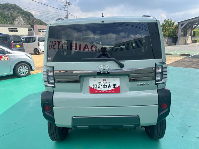 タフトＧターボ　ダーククロムベンチャー禁煙　ムーンルーフ　ターボ車　エアバッグ　記録簿　スマートキー　キーフリー　アルミホイール　ＡＢＳ　ワンオーナー車（山口県）の中古車