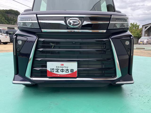タントカスタムＲＳ両側パワスライドドア　レーンキープＡ　ＩＳＴＯＰ　オートミラー　オートＬＥＤ　ターボエンジン　禁煙　ナビ付き　ＬＥＤライト　１オーナー　キーフリー　セキュリティ　安全ボディー　アルミホイール　ＡＢＳ（山口県）の中古車