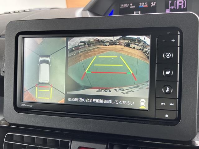 タントカスタムＲＳ両側パワスライドドア　レーンキープＡ　ＩＳＴＯＰ　オートミラー　オートＬＥＤ　ターボエンジン　禁煙　ナビ付き　ＬＥＤライト　１オーナー　キーフリー　セキュリティ　安全ボディー　アルミホイール　ＡＢＳ（山口県）の中古車