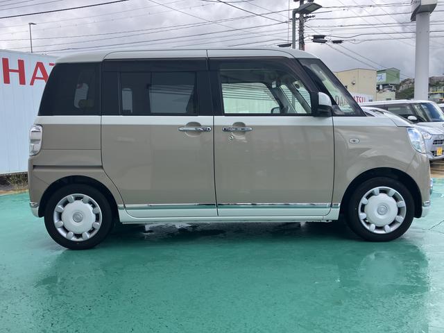ムーヴキャンバスＸリミテッドメイクアップ　ＳＡIIアイドルストップ　セキュリティ　整備点検記録簿　運転席助手席エアバッグ　ナビＴＶ　禁煙　キーフリーシステム　レーンアシスト　電動格納ミラー　スマートキー　ＡＢＳ　衝突安全ボディ　エアバッグ　ワンオーナ（山口県）の中古車