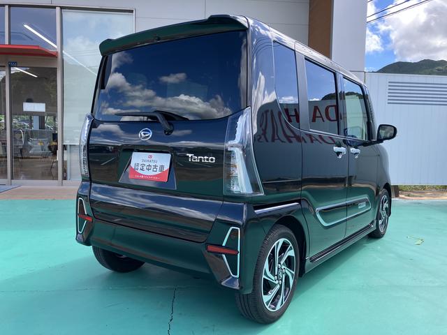タントカスタムＲＳスタイルセレクション前席シートヒーター　バックモニター　衝突安全ボディ　盗難防止システム　ターボ　キーフリーキー（山口県）の中古車